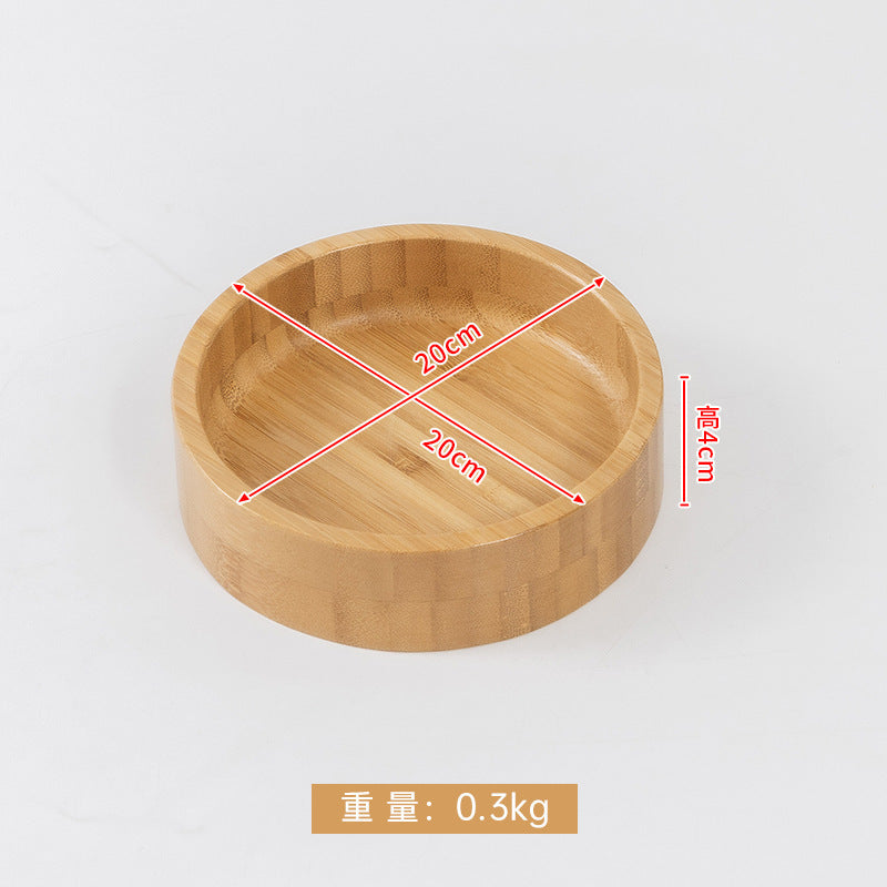 木质干果盘实木糖果点心围炉煮茶托盘家用中式茶盘订婚结婚果盘盒Wooden dried fruit tray, solid wood sweet and biscuit tray, tea-brewing tray for gathering round the fire, home-use Chinese-style tea tray, engagement and wedding fruit tray box
