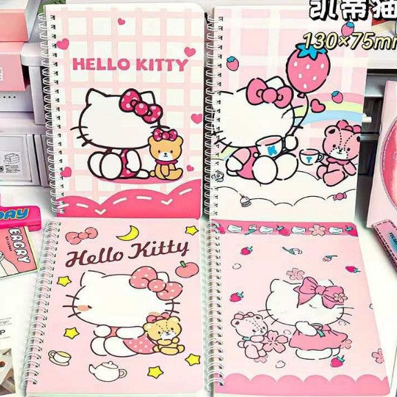 卡皮巴拉线圈本A5记事本加厚笔记本子防水横线本高颜值日记本 Capybara Spiral-Bound A5 Notebook, Thick-Paged, Waterproof, Lined, Stylish Diary