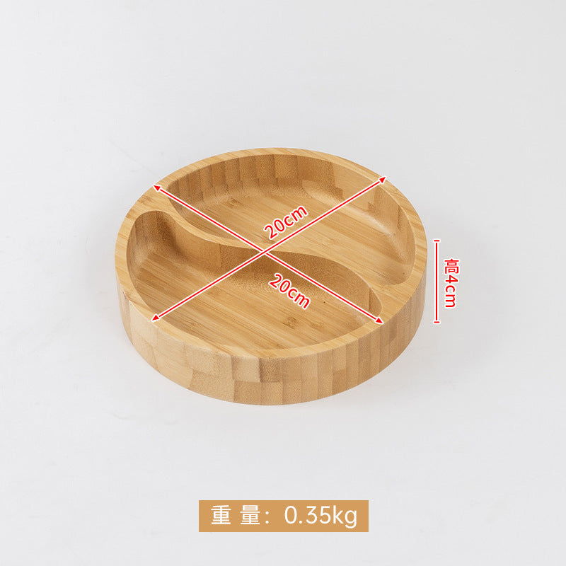 木质干果盘实木糖果点心围炉煮茶托盘家用中式茶盘订婚结婚果盘盒Wooden dried fruit tray, solid wood sweet and biscuit tray, tea-brewing tray for gathering round the fire, home-use Chinese-style tea tray, engagement and wedding fruit tray box