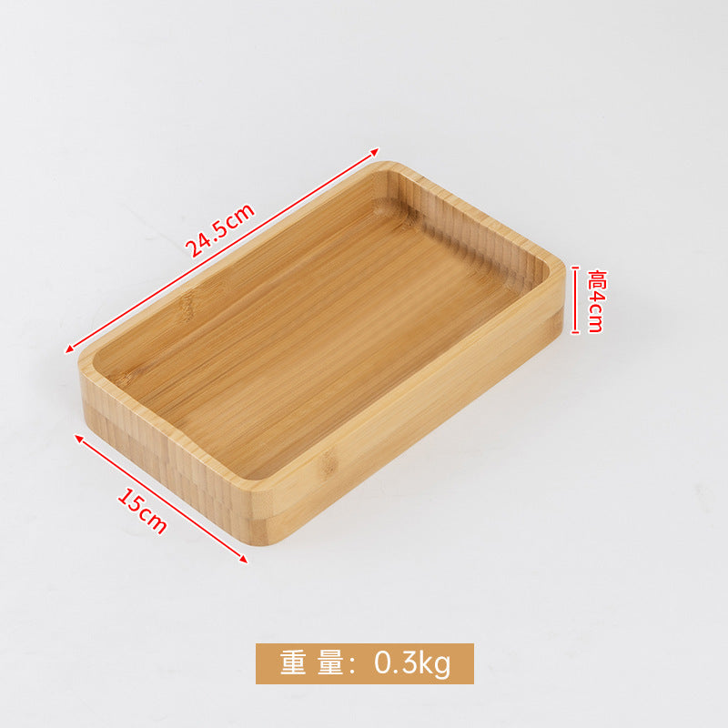 木质干果盘实木糖果点心围炉煮茶托盘家用中式茶盘订婚结婚果盘盒Wooden dried fruit tray, solid wood sweet and biscuit tray, tea-brewing tray for gathering round the fire, home-use Chinese-style tea tray, engagement and wedding fruit tray box