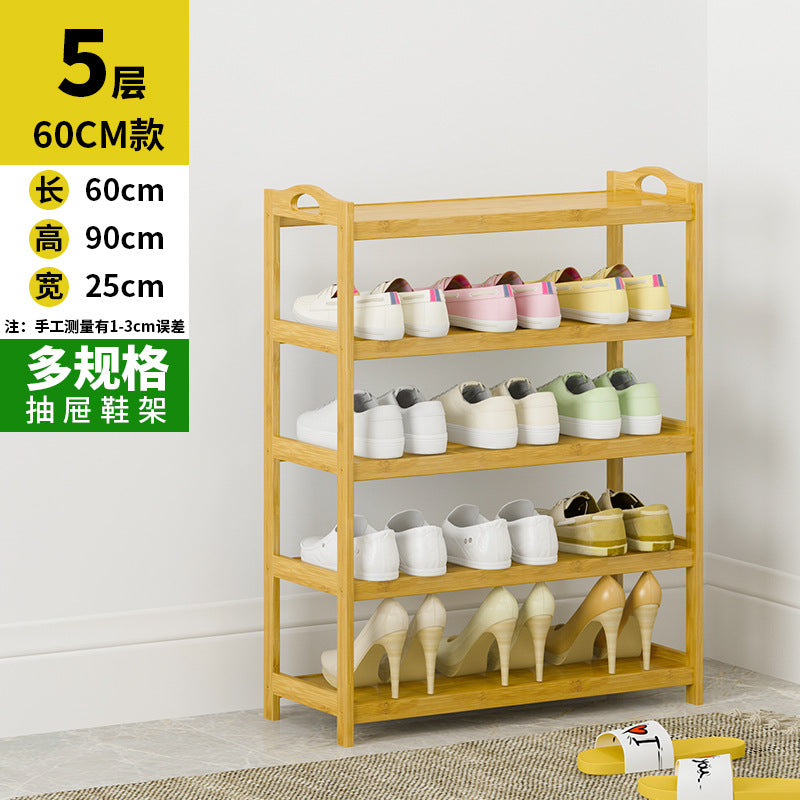 楠竹鞋架进门多层分格简易鞋柜批发家居换鞋架鞋子收纳架置物架Nan Zhu Shoe Rack – Multi-tiered, Compartmentalised, Simple Shoe Cabinet for the Hallway – Wholesale Home Furnishings: Shoe Racks, Shoe Storage Racks, Storage Racks