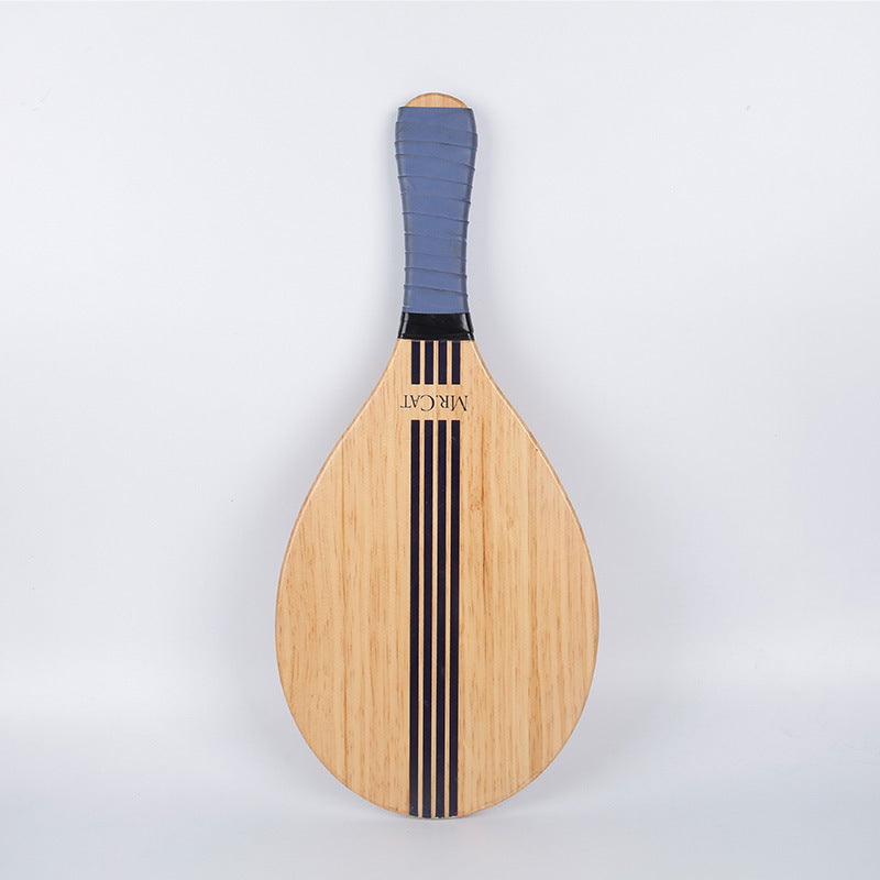 实木壁球拍 匹克球拍 专利拼接沙滩拍 海滩球拍Solid Wood Squash Racket, Peak Racket, Patented Modular Beach Racket, Beach Racket