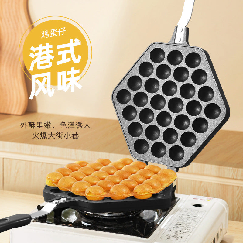 家用鸡蛋仔不粘锅烤盘烘焙烤盘商用地摊烤盘蛋糕机饼干烘焙模具Non-stick egg waffle pans for home use, baking trays, commercial street-stall baking trays, cake machines, biscuit baking moulds