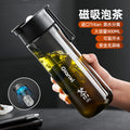 GIANXI捷安玺磁吸泡茶杯茶水分离Tritan泡茶杯大容量车载塑料杯GIANXI Magnetic Tea Cup with Tea-Water Separation, Tritan Tea Cup, Large-Capacity Plastic Car Cup
