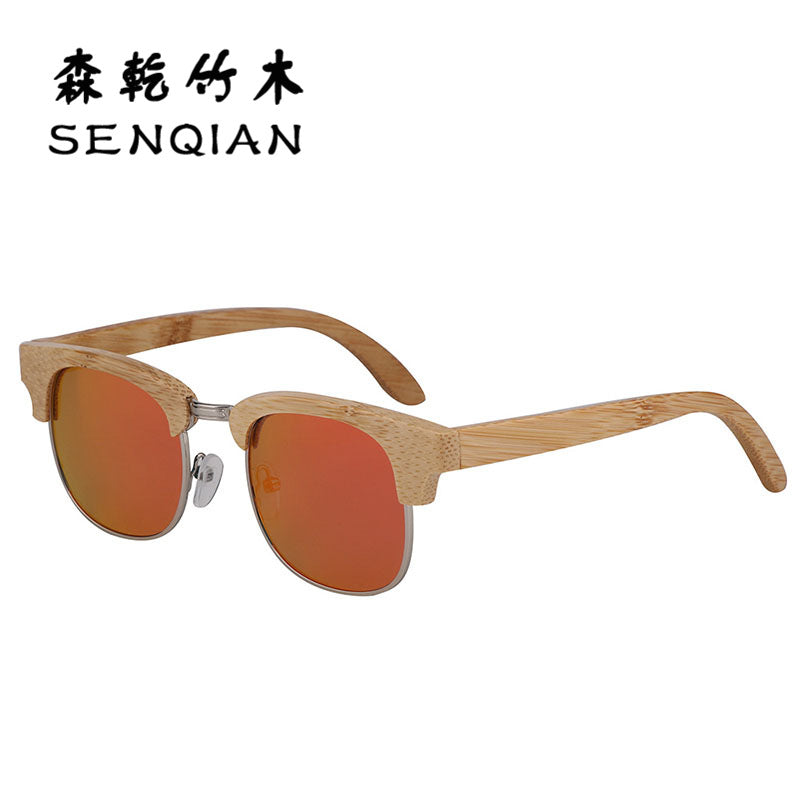 半框太阳眼镜Semi-rimless sunglasses