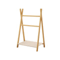 晾衣架交叉毛巾架落地折叠阳台晾被小型简易伸缩晒衣架子Clothes drying rack, cross-shaped towel rack, freestanding folding balcony quilt drying rack, small and simple telescopic clothes drying rack