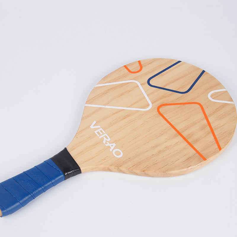 高档木质专利 沙滩 匹克球拍    壁球球拍  海滩球拍High-end, patented wooden beach racquets    Squash racquets  Beach racquets