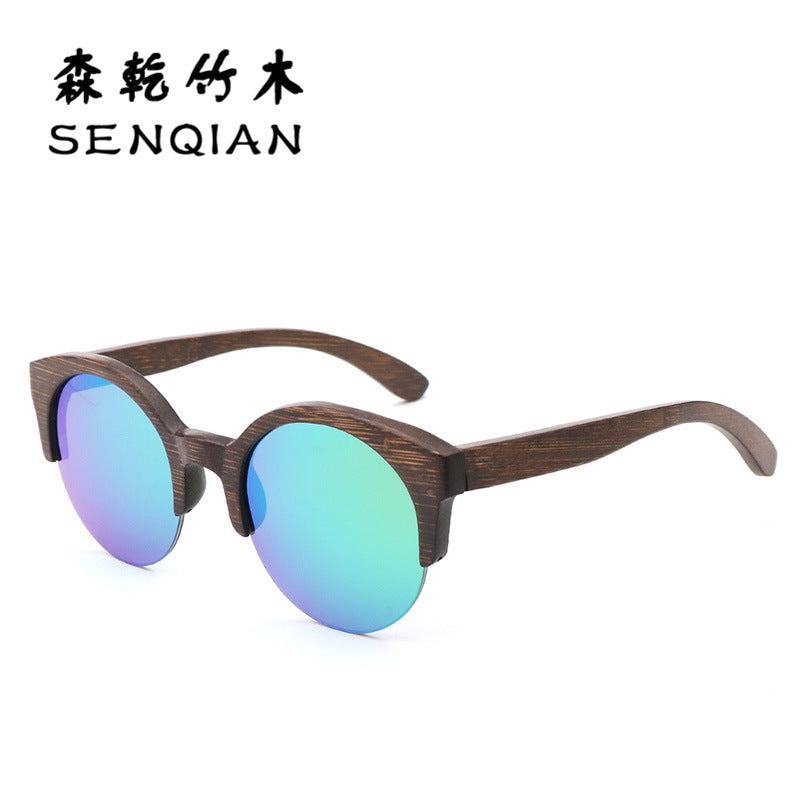 半框太阳眼镜Semi-rimless sunglasses