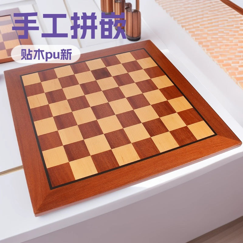 木制棋盘 手工拼嵌棋盘  贴木pu棋盘Wooden chessboards, handcrafted inlaid chessboards, PU-laminated wooden chessboards