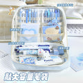 超大容量笔袋学生高颜值收纳文具袋多功能多层防水防污文具盒Extra-Large Capacity Pencil Case: Stylish Student Stationery Organizer—Multifunctional, Multi-Compartment, Waterproof, and Stain-Resistant