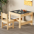 儿童实木桌椅双人餐桌家用收学习桌多功能批量套装批发桌子Children’s Solid Wood Tables and Chairs, Two-Seater Dining Table, Home and Study Desk, Multifunctional Bulk Set, Wholesale Tables