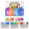 跨境新品本范儿BRUTFUNER直液式丙烯马克笔套装不透色防水DIY涂鸦New Cross-Border Product: BRUTFUNER Direct-Ink Acrylic Marker Set – Opaque, Waterproof, for DIY Graffiti