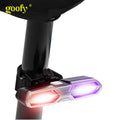 新款三色自行车尾灯 COB闪烁警示安全灯 USB背包灯New Three-Colour Bicycle Tail Light: COB Flashing Safety Light, USB Rucksack Light