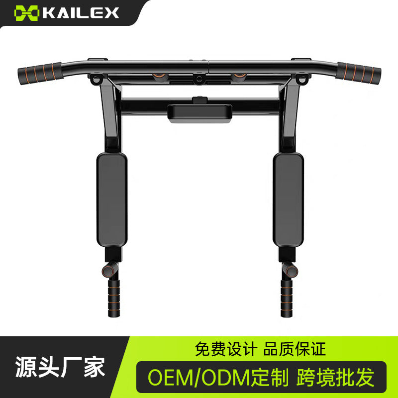 墙体单杠家用室内引体向上器成人打孔家庭健身器材可拆卸墙上单杠Wall-mounted pull-up bar for home use – indoor pull-up machine for adults, drill-in installation, home gym equipment, detachable wall-mounted pull-up bar