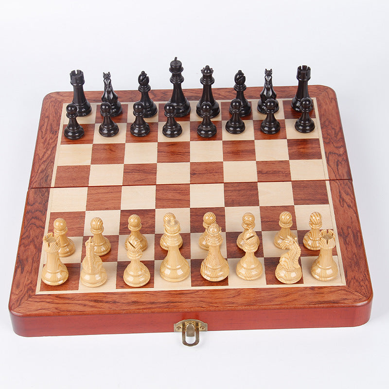 合利金木质国际象棋Helijin Wooden Chess Set
