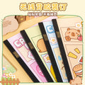 A5笔记本记事本高颜值学生冷胶卡通平摊本文具礼品本子A5 Notebook: Stylish Student Notebook with Cold-Laminated Cartoon Design, Lies Flat—Stationery Gift Notebook