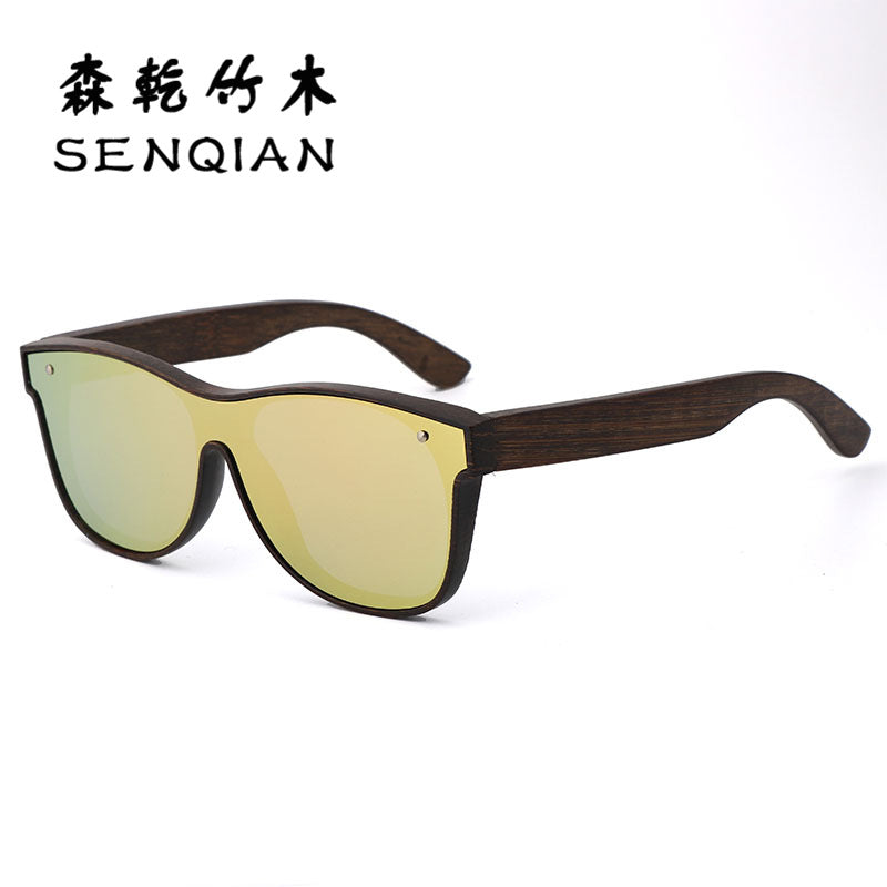 一体镜片太阳眼镜One-piece lens sunglasses
