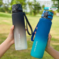 大号大容量水杯健身运动水壶食品级耐高温便携女学生夏季塑料杯Large, High-Capacity Water Cup; Fitness and Sports Water Bottle; Food-Grade, Heat-Resistant, Portable Plastic Cup for Female Students in Summer