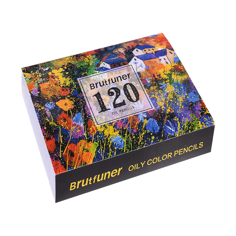 120色彩铅彩色铅笔油性非水溶彩铅漫画彩笔涂鸦120-piece coloured pencil set: oil-based, non-water-soluble coloured pencils for comics and doodling