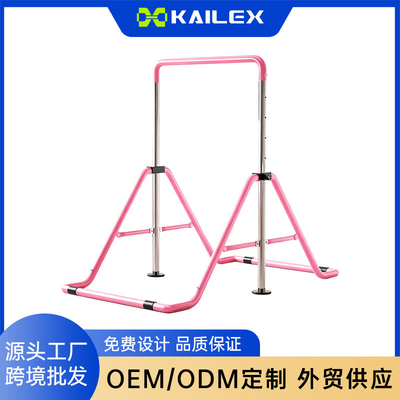 跨境热销儿童杠室内家用引体向器吊杠小孩家庭落地式折叠健身器材Best-selling cross-border children’s pull-up bar for indoor home use – floor-standing, foldable fitness equipment for children