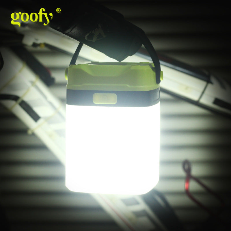 七彩炫光氛围灯硅胶高级防水帐篷灯可悬挂小夜灯便携Multicoloured Glowing Ambient Light – Premium Silicone Waterproof Tent Light, Hangable Night Light, Portable