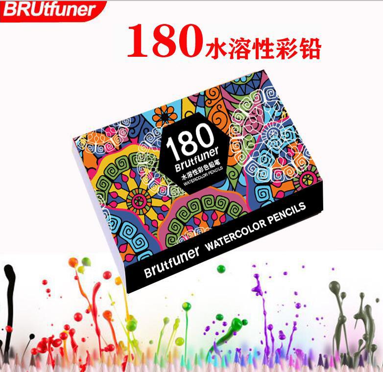 180色彩铅彩色铅笔水溶彩铅漫画彩笔涂鸦180-colour coloured pencils, water-soluble coloured pencils, comic art pencils, doodling pencils