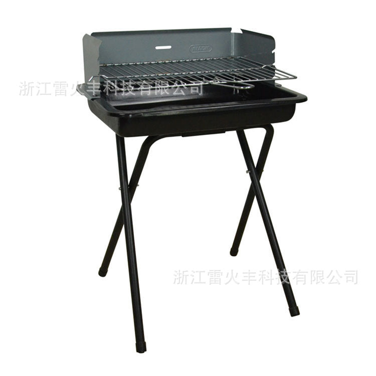 定制批发户外折叠烧烤架DS-16木炭家用烧烤炉简易bbq烧烤烤架厂家Customised wholesale outdoor folding barbecue grill DS-16: charcoal-fired domestic barbecue, simple BBQ grill – manufacturer