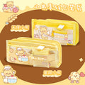小熊零钱包笔袋大容量分层铅笔盒文具袋可爱学生Little Bear Coin Purse Pencil Case: Large-Capacity, Multi-Compartment Pencil Case and Stationery Pouch—Cute for Students