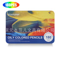 跨境新品铁盒套装180色240色300色美术绘画彩色套装涂鸦Cross-border New Arrival Metal Box Sets: 180-colour, 240-colour and 300-colour Art and Painting Colouring Sets for Graffiti