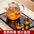 厂家定制玻璃壶高硼硅耐热玻璃煮茶壶可明火电陶炉大容量泡茶壶Glass Teapot: High-Borosilicate Heat-Resistant Glass Teapot Suitable for Open Flames and Electric Ceramic Stoves—Large-Capacity Teapot