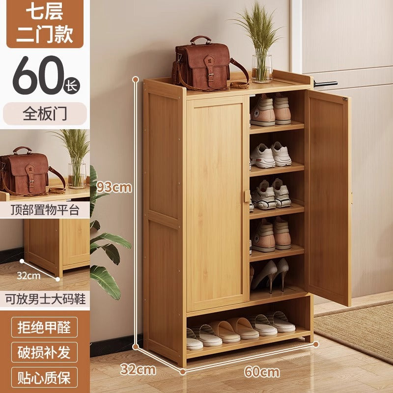 鞋柜门口家用入户大容量多层经济型鞋架2026室内鞋子收纳Large-capacity, multi-tier, budget-friendly shoe rack for the home, to be placed by the entrance for indoor shoe storage