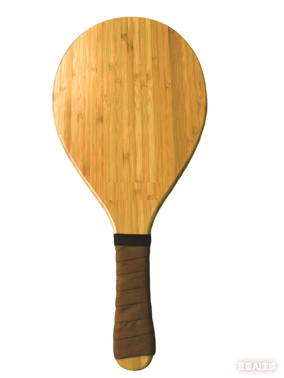 竹制沙滩拍匹克球拍实木户外运动亲子互动球拍可加logoBamboo beach racquet, Peak racquet, solid wood outdoor sports racquet, parent-child interactive racquet – logo can be added