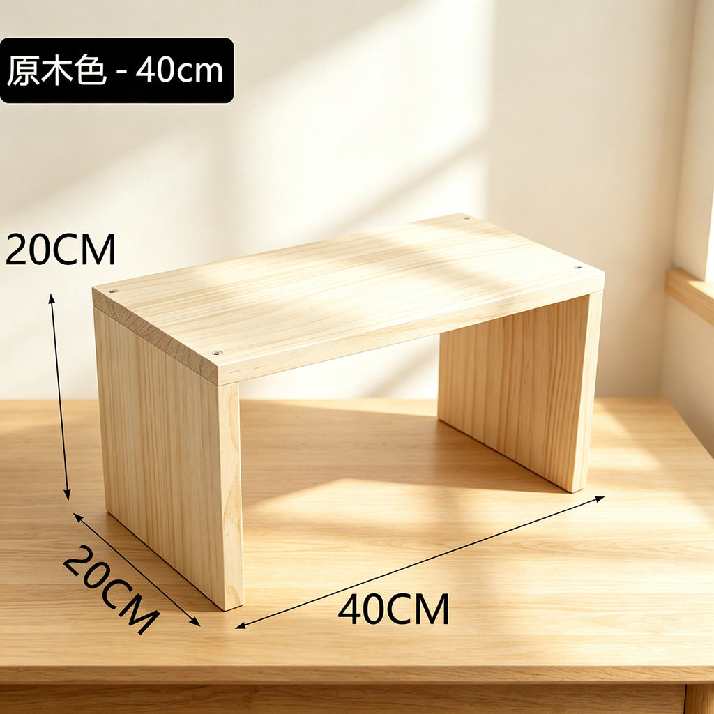 20cm宽实木多层阶梯置物架花盆绿植小花架名酒收纳陈列架展示架20cm-wide solid wood multi-tiered stepped shelving unit; plant pot and houseplant stand; fine wine storage and display rack
