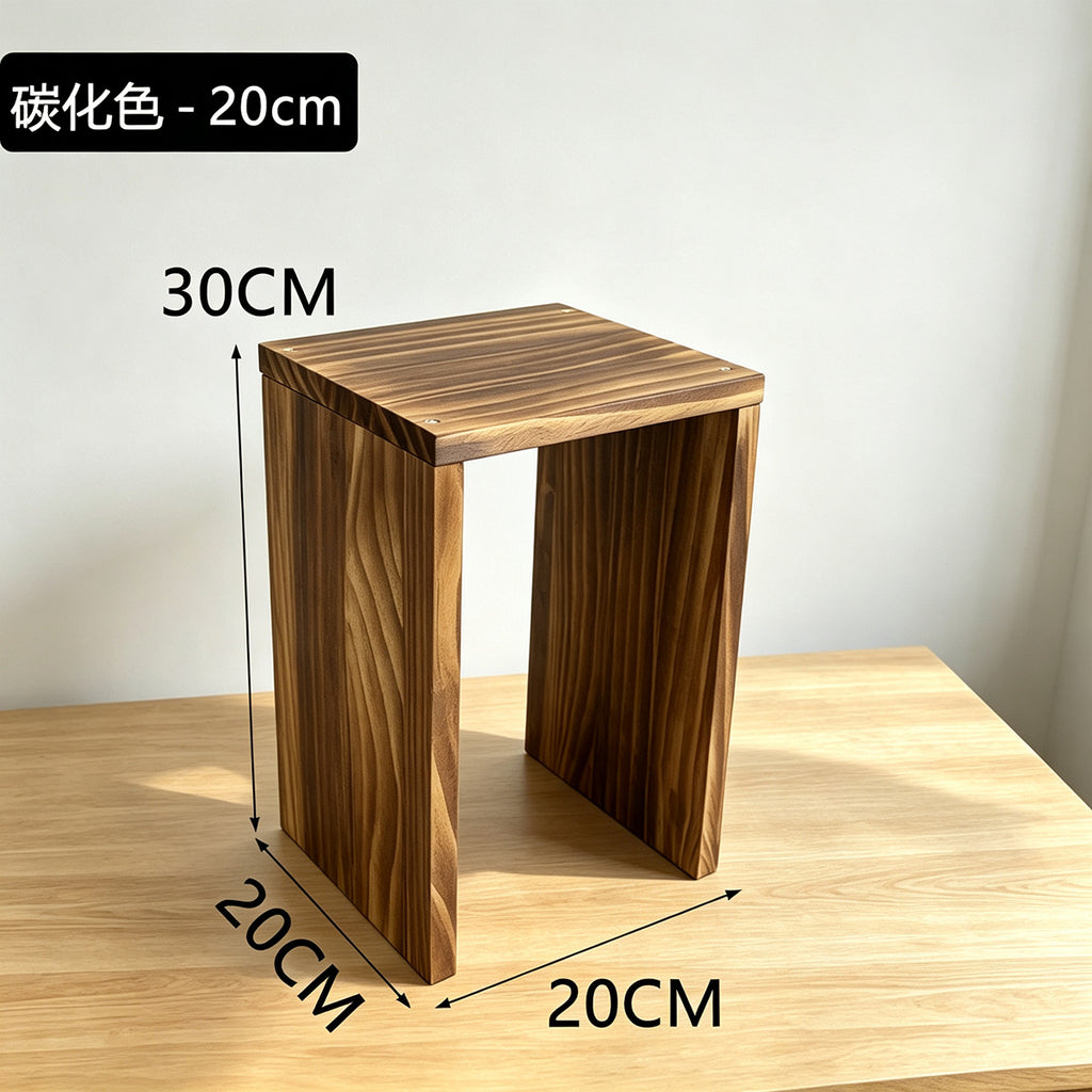 20cm宽实木多层阶梯置物架花盆绿植小花架名酒收纳陈列架展示架20cm-wide solid wood multi-tiered stepped shelving unit; plant pot and houseplant stand; fine wine storage and display rack