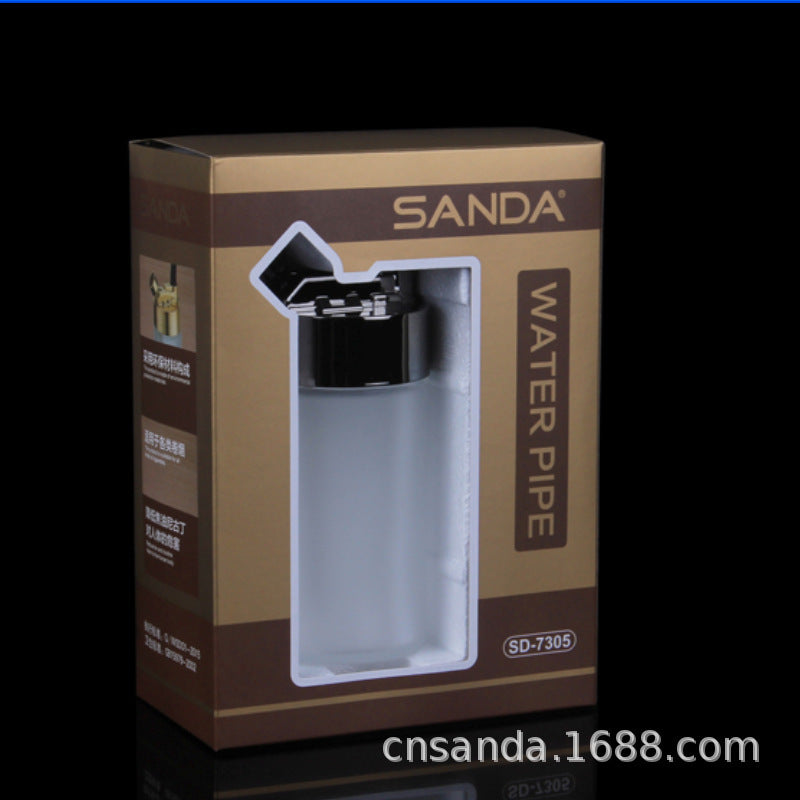 创意个性高档水过滤烟壶水烟筒双用3色Creative, Unique, High-End Water Filter Hookah and Water Pipe Combo – Available in 3 Colours