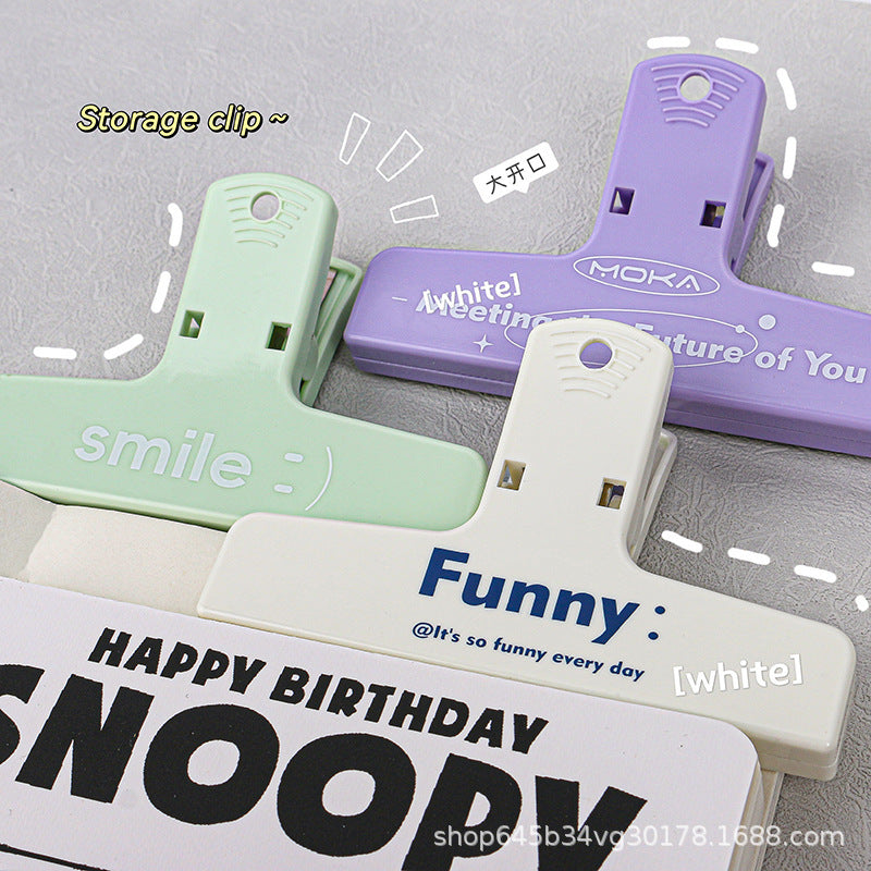 彩色磁吸系列夹子 学生文件票据夹个性试卷夹手账夹办公长尾夹5款Colorful Magnetic Clip Series: Student Document and Receipt Clips, Personalized Test Paper Clips, Planner Clips, and Office Paper Clips—5 Styles