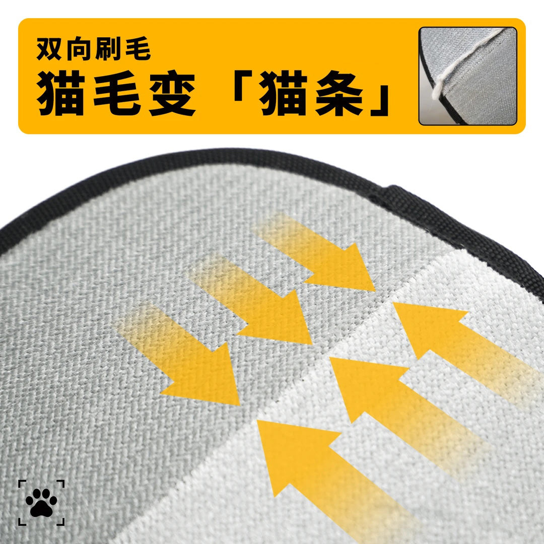 新款宠物静电除毛手套双向粘毛神器猫狗粘毛器家用沙发衣物除毛刷New-style anti-static pet hair removal gloves – a two-way hair-removal wonder for cats and dogs; household sofa and clothing hair removal brush