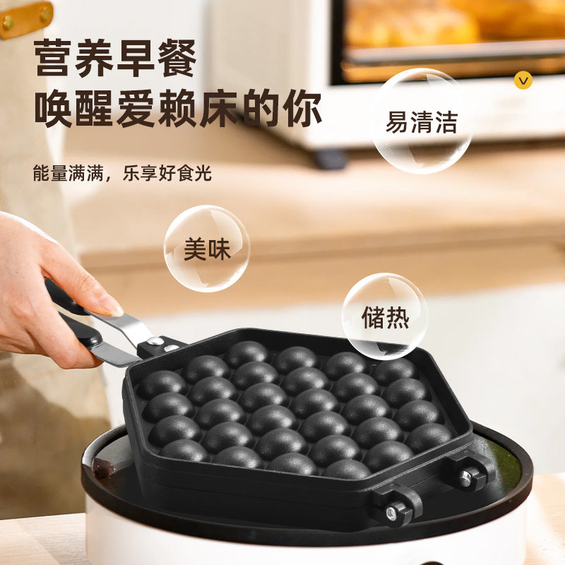 家用鸡蛋仔不粘锅烤盘烘焙烤盘商用地摊烤盘蛋糕机饼干烘焙模具Non-stick egg waffle pans for home use, baking trays, commercial street-stall baking trays, cake machines, biscuit baking moulds