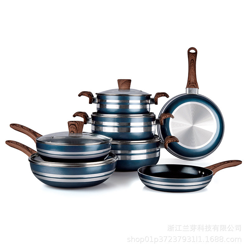 定制 OEM高雅套装锅 不粘锅Customised OEM Elegant Cookware Sets – Non-stick Pans