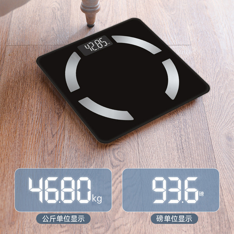 体重秤精准体脂秤家用称重智能小型电子秤人体称充电减肥专用定制Precision Body Fat Scale, Home Use, Smart Compact Electronic Scale, Personal Scale, Rechargeable, Specially Designed for Weight Loss, Customised