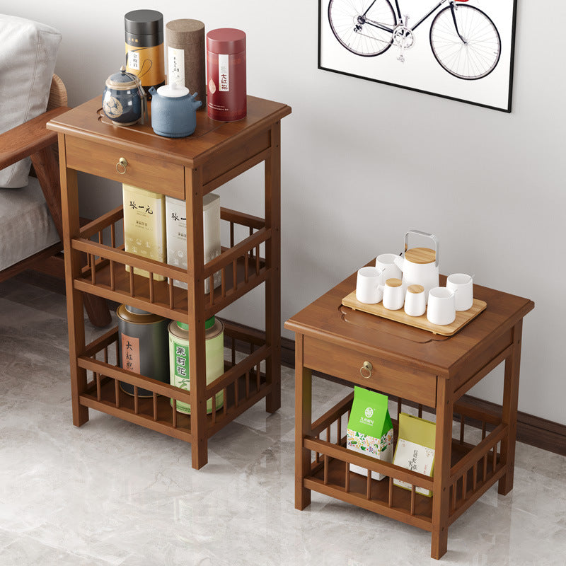 茶架子置物架多层茶叶收纳架茶水柜茶室靠墙茶柜茶叶架Tea rack, storage unit, multi-tier tea storage rack, tea cabinet, wall-mounted tea cabinet for the tea room, tea shelf
