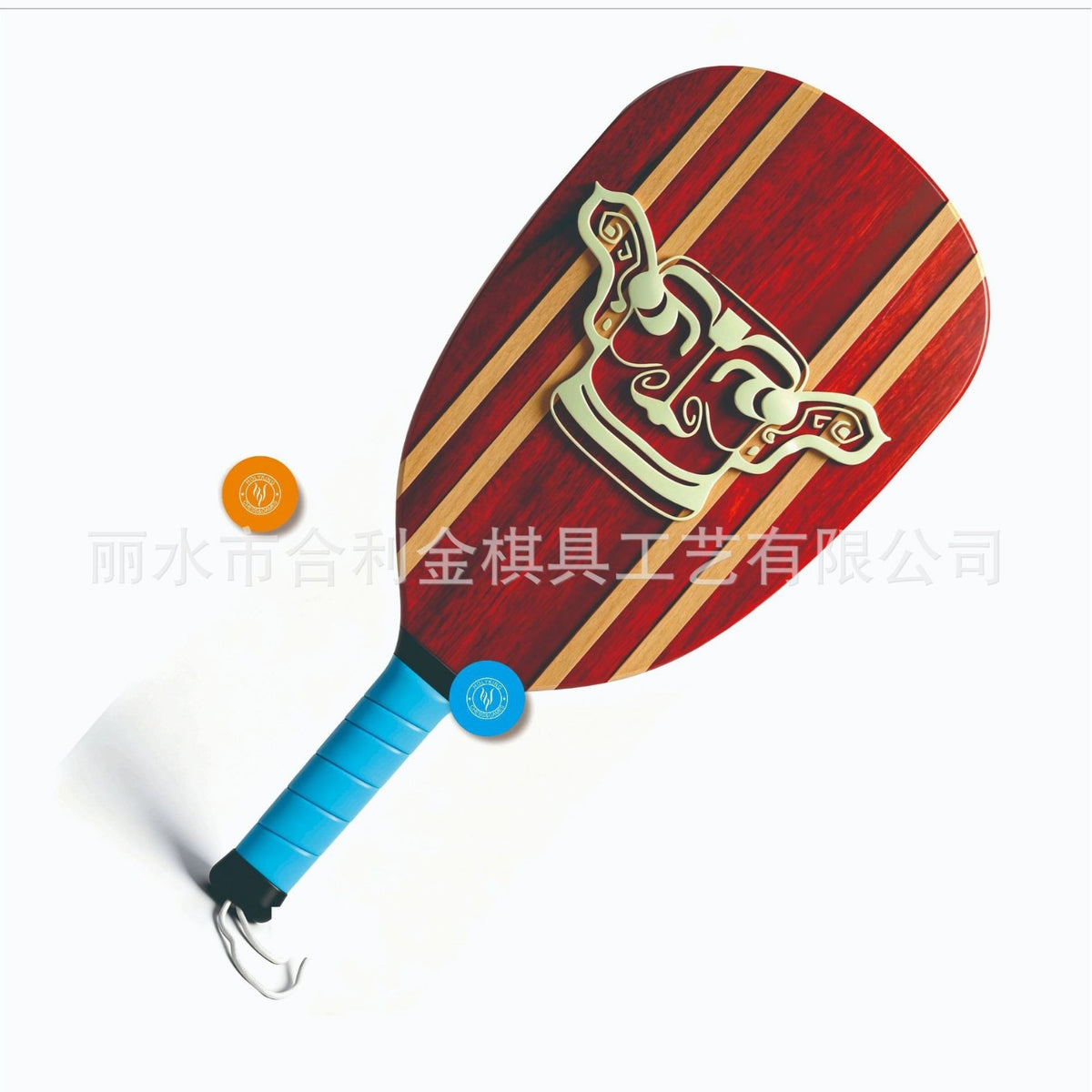 壁球实木拍 匹克球球拍 沙滩球拍 木制高光球拍 壁球拍Solid wood squash rackets, Peak sports rackets, beach tennis rackets, high-gloss wooden rackets, squash rackets