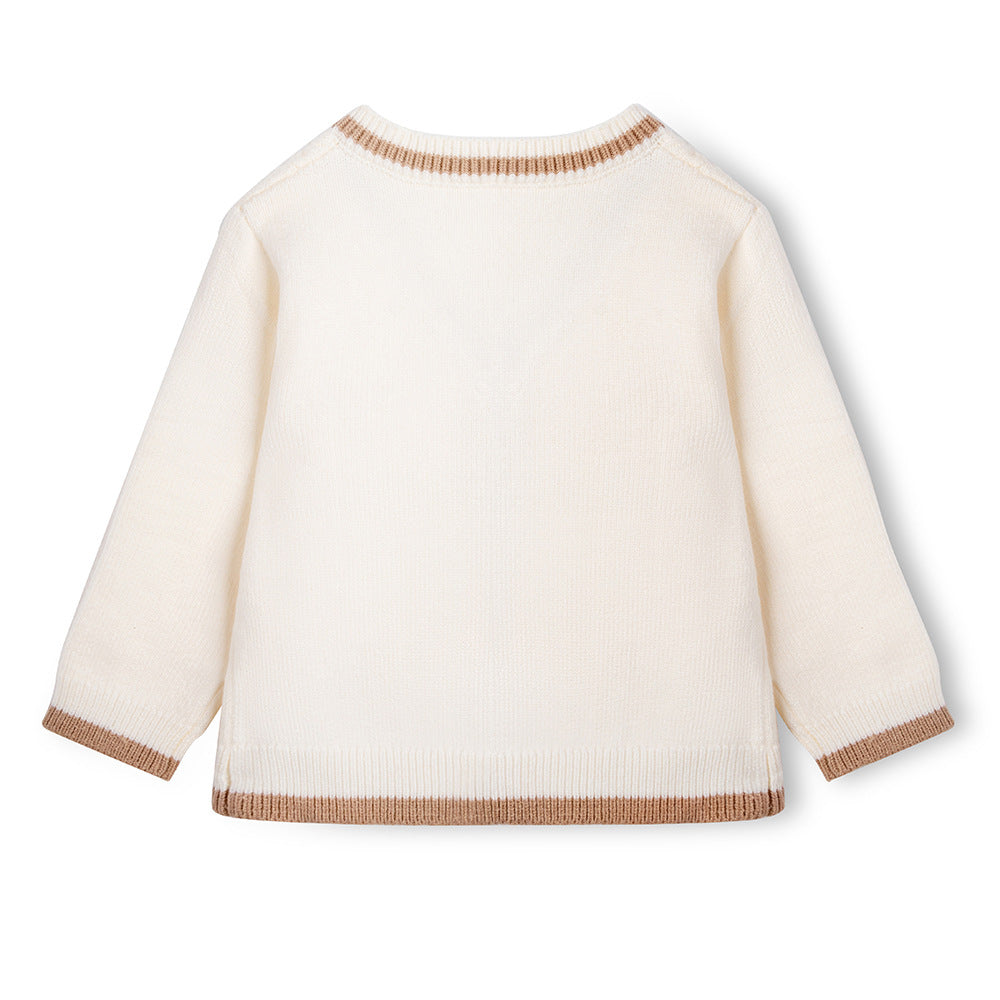 秋冬外套毛衣开衫针织衫校服外套男女童外搭上衣学院风 Fall/Winter Jackets, Sweaters, Cardigans, Knitwear, School Uniform Jackets, Outerwear for Boys and Girls, Preppy Style