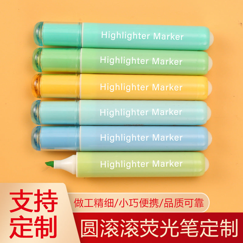跨境彩色中性笔套装学生做记笔专用记彩笔荧光笔多色定制Cross-border coloured ballpoint pen set – specially designed for students’ note-taking, featuring coloured pens and highlighters in a variety of colours, customisable