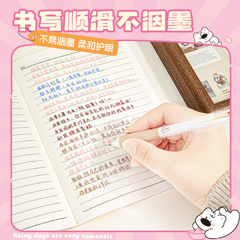 可爱A5线圈本学生笔记本高颜值作业本卡通办公文具记事本 Cute A5 Spiral-Bound Student Notebook—Stylish Homework Notebook, Cartoon-Themed Office Stationery, Notepad