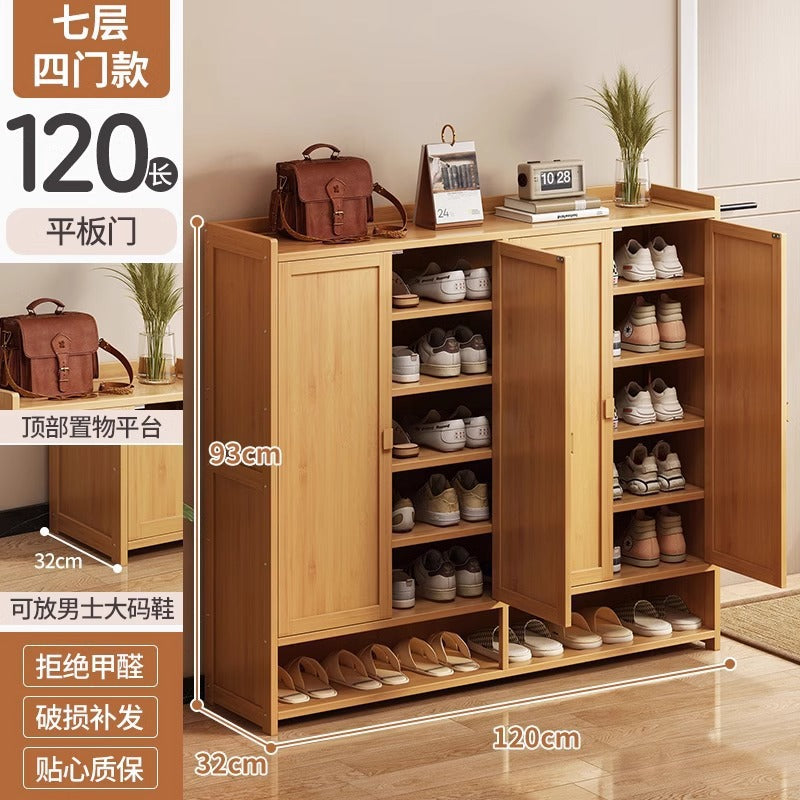 鞋柜门口家用入户大容量多层经济型鞋架2026室内鞋子收纳Large-capacity, multi-tier, budget-friendly shoe rack for the home, to be placed by the entrance for indoor shoe storage