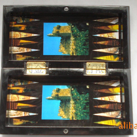 国际象棋  创意彩盒装国际象棋 游戏棋   中亚风格国际象棋Chess   Creative colour-boxed chess set   Game pieces   Central Asian-style chess set