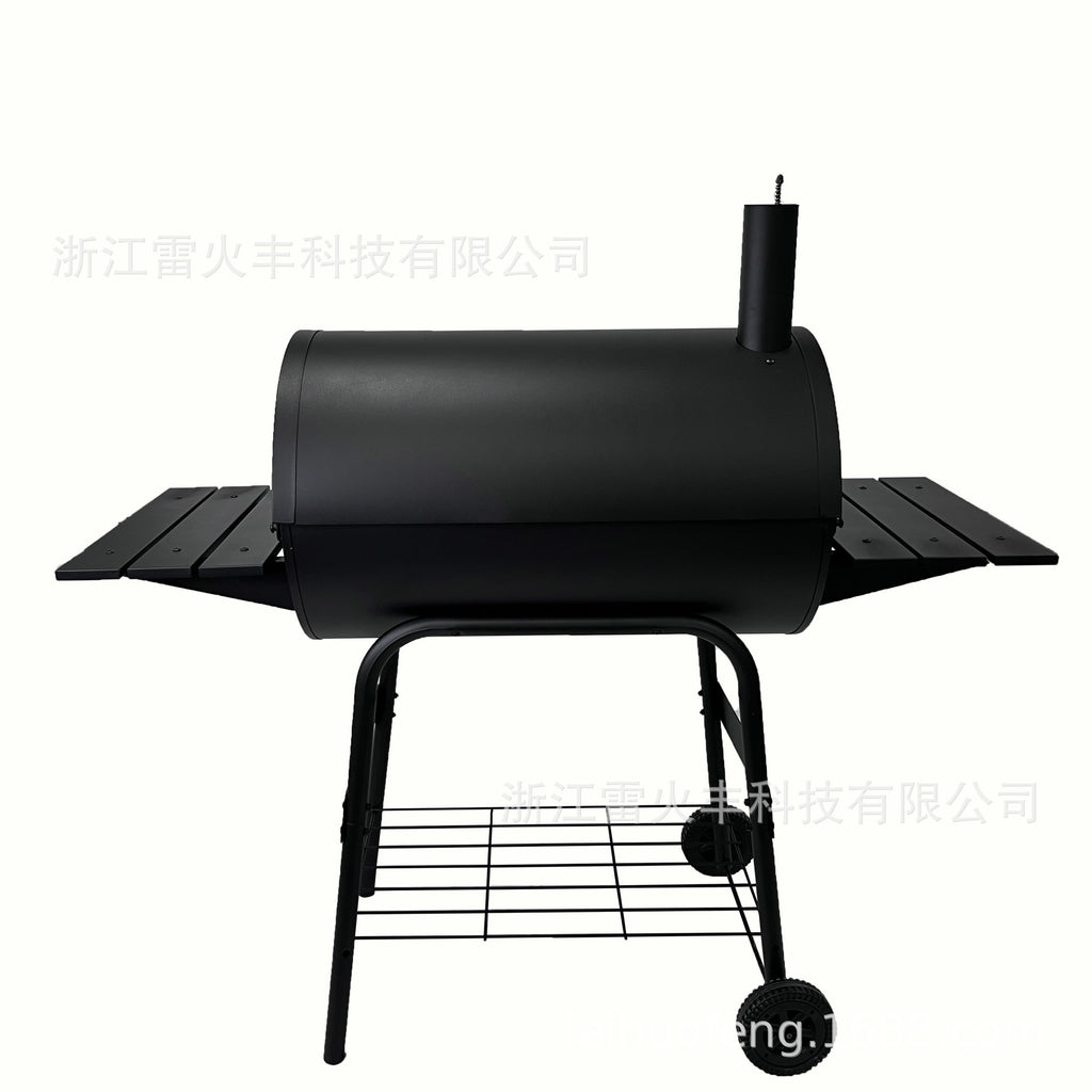 定制新款厂家直销庭院木炭烧烤炉大型焖烤炉Custom-made, factory-direct garden charcoal barbecues and large slow cookers