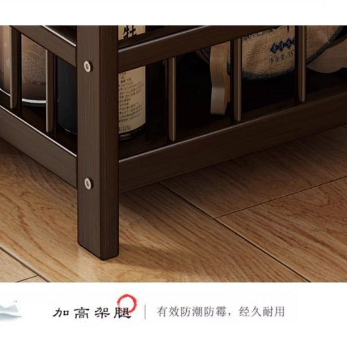 简易小茶几柜小桌子茶水间移动茶台客厅家用茶杯具泡茶桌简约现代Simple small tea cabinet, small table, tea corner, portable tea stand, living room, home use, teacup set, tea-making table, minimalist and modern
