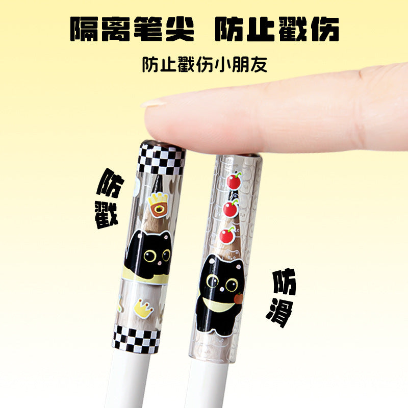 可爱小动物铅笔延长器小学生创意文具趣味儿童礼物环保铅笔帽Creative Stationery for Elementary School Students, Fun Gifts for Kids, Eco-Friendly Pencil Caps